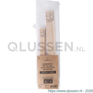 Copenhagen Pro roerhoutjes set 5 stuks berkenhout FSC 3 klein en 2 groot 23.412.30