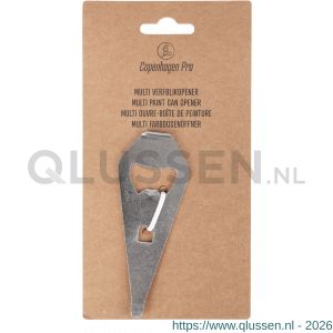 Copenhagen Pro bouwsleutel en verfblikopener metaal 23.430.04