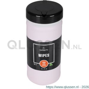 Copenhagen Pro Wet Wipes Eco Ultra Scrub reinigingsdoekjes in dispenser set 100 stuks 23.444.01