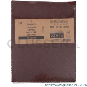Copenhagen Pro schuurpapier droog K40 set 50 vel 23.500.04