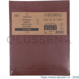 Copenhagen Pro schuurpapier droog K150 set 50 vel 23.500.15