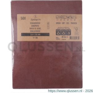Copenhagen Pro schuurpapier droog K180 set 50 vel 23.500.18