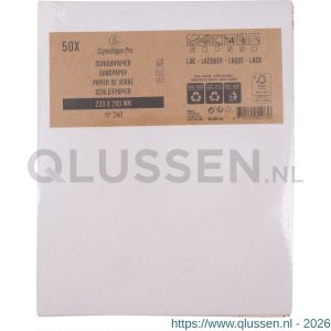 Copenhagen Pro schuurpapier lak K240 set 50 vel 23.501.24