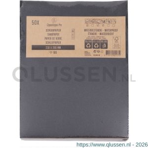 Copenhagen Pro schuurpapier waterproof K180 set 50 vel 23.502.18