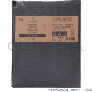 Copenhagen Pro schuurpapier waterproof K320 set 50 vel 23.502.32
