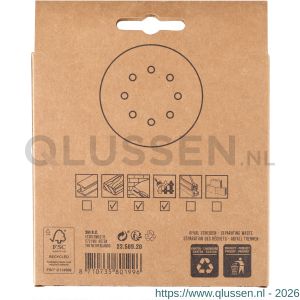 Copenhagen Pro schuurschijf 125 mm 3 assorti set 10 stuks 23.509.20