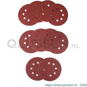 Copenhagen Pro schuurschijf 125 mm 3 assorti set 10 stuks 23.509.20