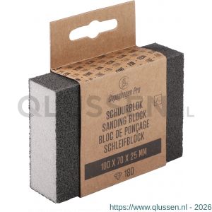 Copenhagen Pro schuurblok fijn K180 10x7x2,5 cm 23.513.00