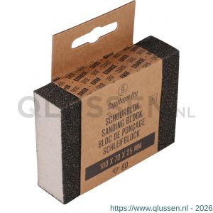 Copenhagen Pro schuurblok grof K60 10x7x2,5 cm 23.513.02