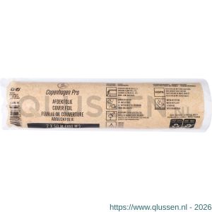 Copenhagen Pro afdekfolie HPDE 2x50 m 6 mu rol transparant 23.610.10