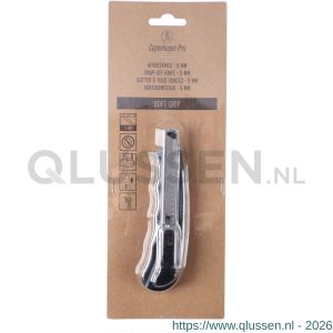 Copenhagen Pro afbreekmes klein 9 mm met slot SoftGrip 23.701.00