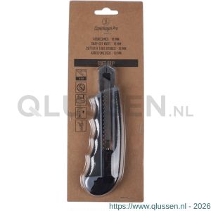 Copenhagen Pro afbreekmes groot 18 mm met slot SoftGrip 23.701.01