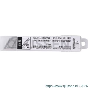 Copenhagen Pro reservemessen groot 18 mm set 10 stuks 23.702.01