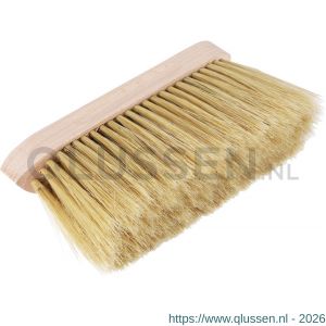 Copenhagen Pro vladder zonder steel 20x4 cm wit kunstvezel FSC houten handvat 23.760.10