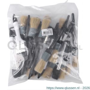 Copenhagen Pro kwastenset In zak wegwerp kwasten 25-delig assorti 23.900.02