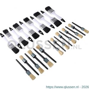Copenhagen Pro kwastenset In zak wegwerp kwasten 25-delig assorti 23.900.02