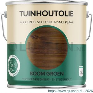 Tuinhoutolie tuinhoutolie 2500 ml boom groen blik 25.950.02