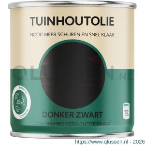Tuinhoutolie tuinhoutolie 750 ml donker zwart blik 25.951.01