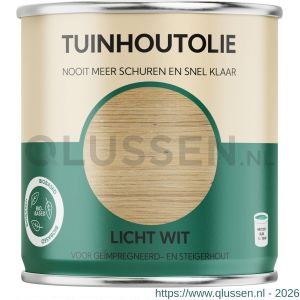 Tuinhoutolie tuinhoutolie 750 ml licht wit blik 25.952.01