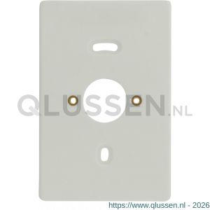 Merten montageplaat met felsmoer opbouw M4 combinatie polarwit 54.026.77