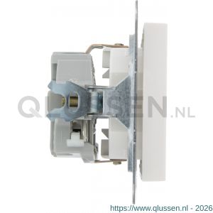 Gira System 55 contactdoos inbouw 1-voudig randaarde polarwit 54.191.42