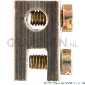 Q-Link aardklem voor radiator blokmodel 1x6 mm2 54.210.91
