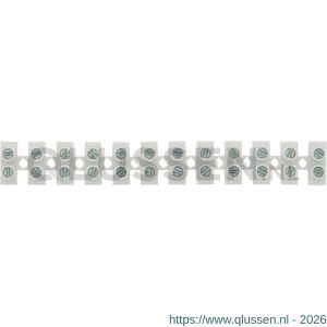 Q-Link kroonstrip klein 6-polig 2.5 mm2 set 4 stuks 54.212.00