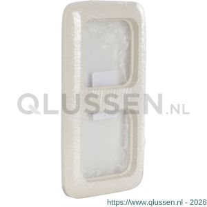 Busch-Jaeger SI afdekraam inbouw 2-voudig crème 66.000.22