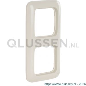 Busch-Jaeger SI afdekraam inbouw 2-voudig crème 66.000.22