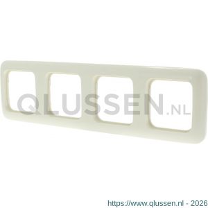 Busch-Jaeger SI afdekraam inbouw 4-voudig crème 66.000.24