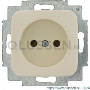 Busch-Jaeger SI contactdoos inbouw 1-voudig crème 66.000.40