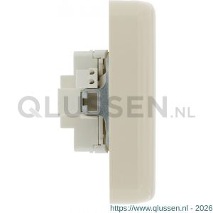 Busch-Jaeger SI contactdoos inbouw 2-voudig randaarde crème 66.000.50