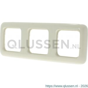 Busch-Jaeger Reflex afdekraam inbouw 3-voudig polarwit 66.001.23
