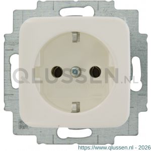 Busch-Jaeger Relfex contactdoos inbouw 1-voudig randaarde polarwit 66.001.42