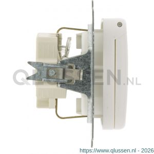 Busch-Jaeger Reflex contactdoos inbouw 1-voudig randaarde polarwit 66.001.44