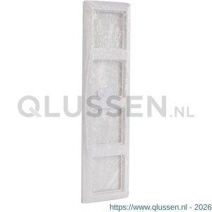Jung AS500 afdekraam inbouw 4-voudig verticaal-horizontaal polarwit 66.003.26