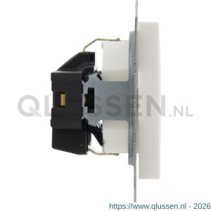 Jung AS500 contactdoos inbouw 1-voudig randaarde polarwit 66.003.42