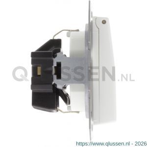 Jung AS500 contactdoos inbouw 1-voudig polarwit 66.003.44