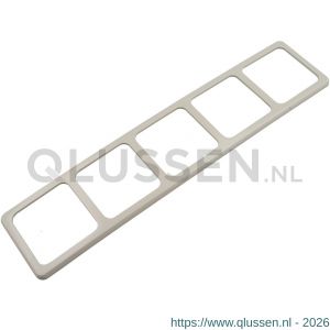 Peha Standard afdekraam inbouw 5-voudig verticaal-horizontaal crème 66.010.28