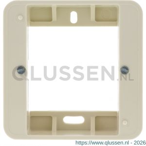 Peha Standard opbouwraam inbouw 1-voudig crème 66.010.32