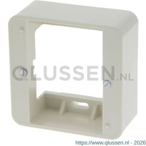 Peha Standard opbouwraam inbouw 1-voudig crème 66.010.32