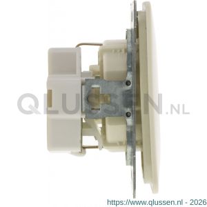 Peha Standard contactdoos inbouw 1-voudig randaarde crème 66.010.42