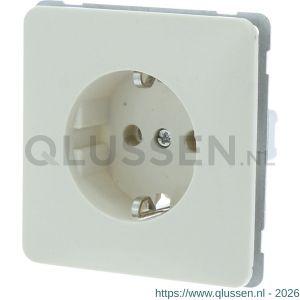 Peha Standard contactdoos inbouw 1-voudig randaarde crème 66.010.42