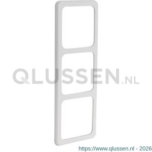 Peha Standard afdekraam inbouw 3-voudig polarwit. 66.011.23