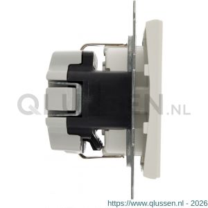 Berker K1 contactdoos inbouw 1-voudig randaarde polarwit 66.021.42