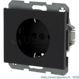 Berker K1 contactdoos inbouw 1-voudig randaarde antraciet 66.022.42