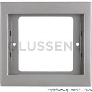Berker K5 afdekraam 1-voudig RVS 66.023.21