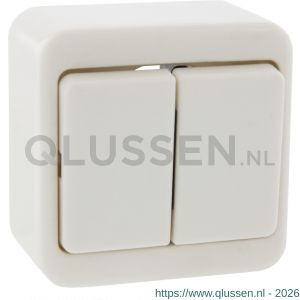 Berker AP contactdoos opbouw 1-voudig randaarde polarwit 66.026.42
