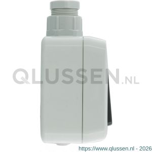 Peha schakelaar opbouw wissel grijs wartel M20 66.028.01