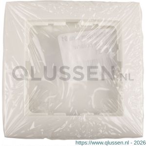 Berker S1 afdekraam inbouw 1-voudig polarwit 66.033.21